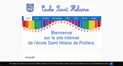 Desktop Screenshot of ecole-saint-hilaire.fr